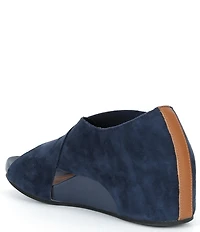 Gentle Souls Gainey Suede Wedge Shooties