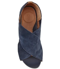 Gentle Souls Gainey Suede Wedge Shooties