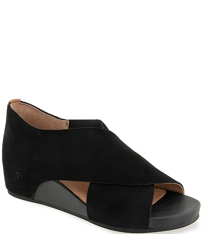 Gentle Souls Gainey Suede Wedge Shooties