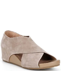Gentle Souls Gainey Suede Wedge Shooties