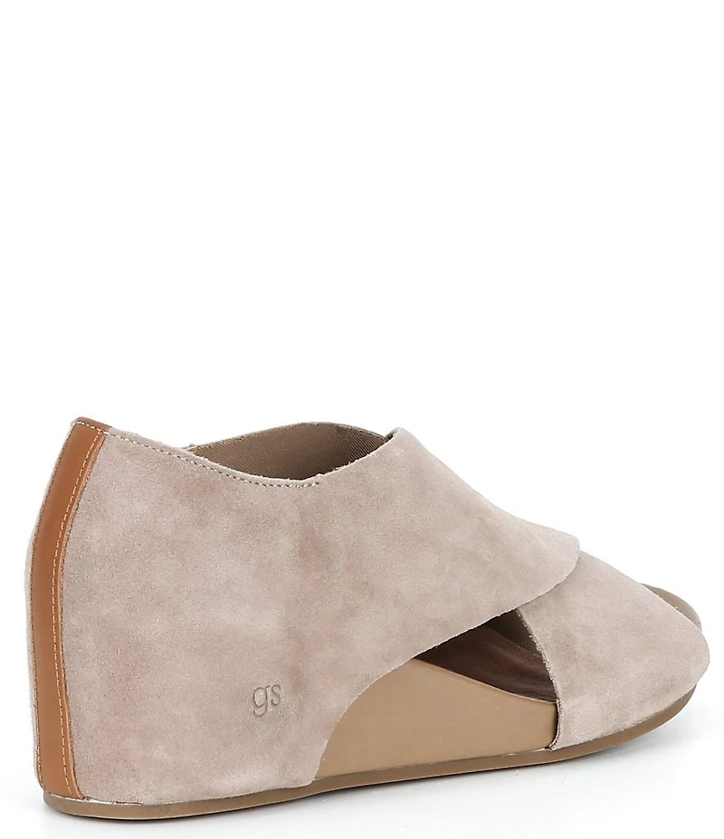 Gentle Souls Gainey Suede Wedge Shooties