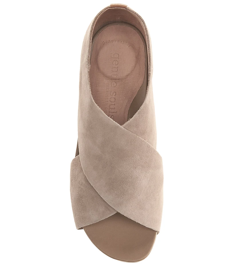 Gentle Souls Gainey Suede Wedge Shooties