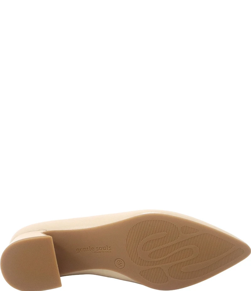 Gentle Souls Galleria Leather High Vamp Pumps