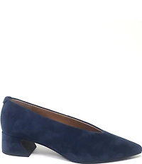 Gentle Souls Galleria Suede High Vamp Pumps