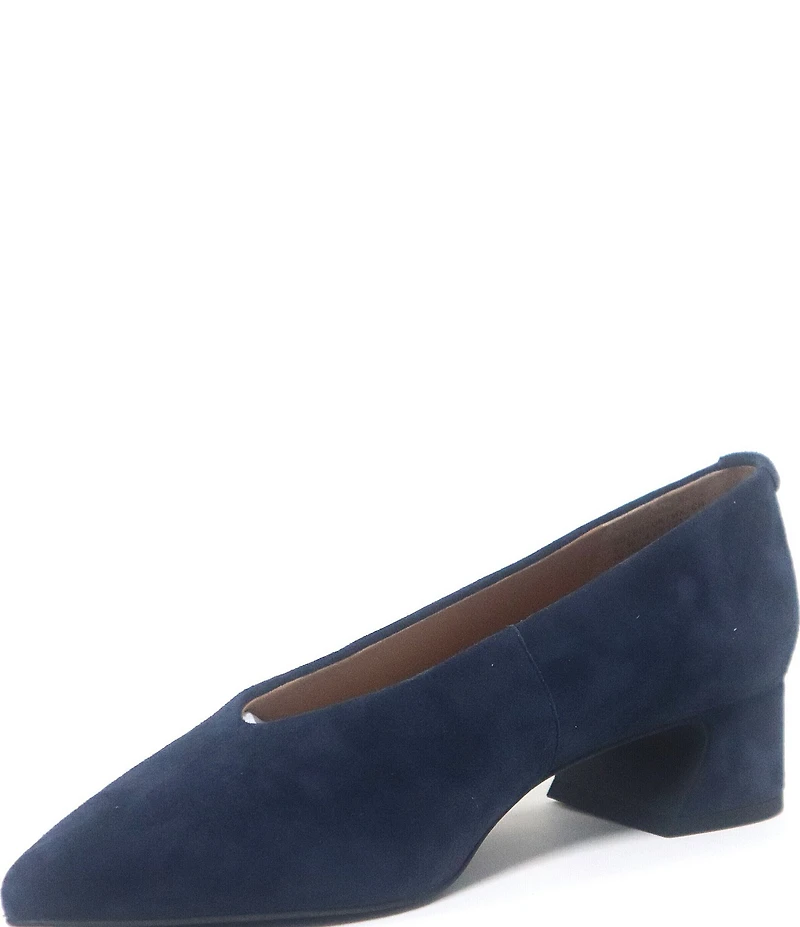 Gentle Souls Galleria Suede High Vamp Pumps