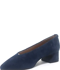 Gentle Souls Galleria Suede High Vamp Pumps