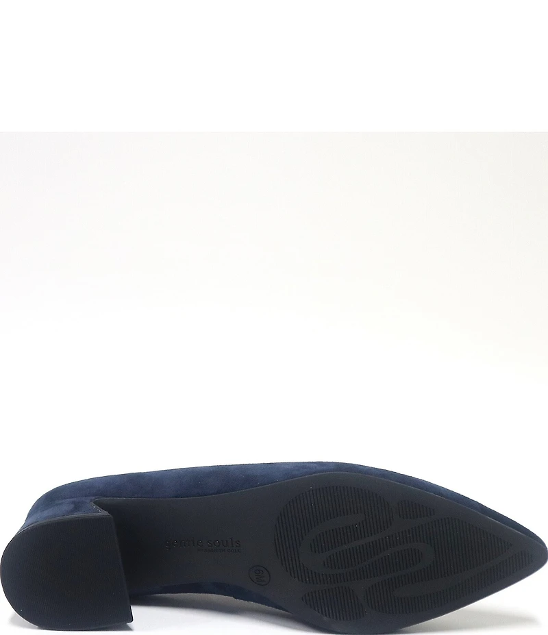 Gentle Souls Galleria Suede High Vamp Pumps