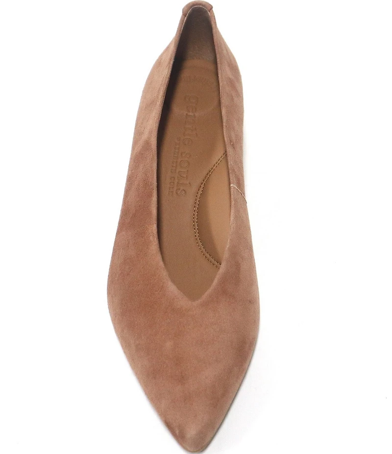 Gentle Souls Galleria Suede High Vamp Pumps