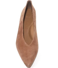Gentle Souls Galleria Suede High Vamp Pumps