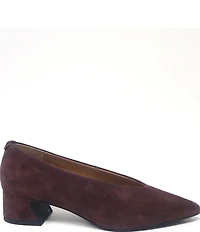 Gentle Souls Galleria Suede High Vamp Pumps
