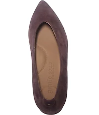 Gentle Souls Galleria Suede High Vamp Pumps