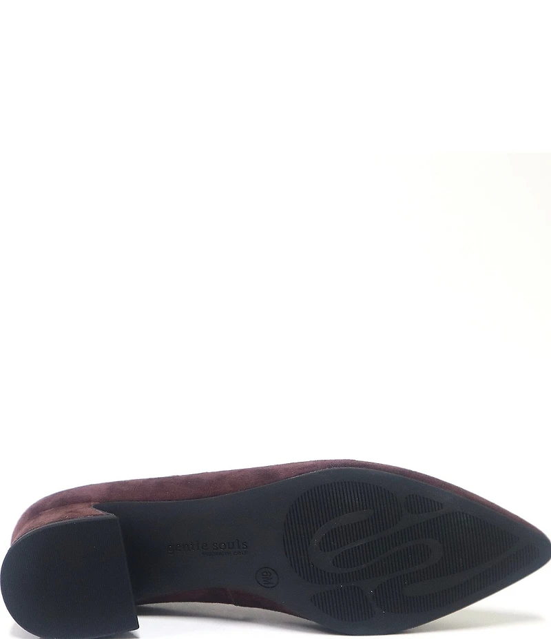 Gentle Souls Galleria Suede High Vamp Pumps