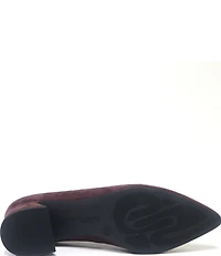 Gentle Souls Galleria Suede High Vamp Pumps