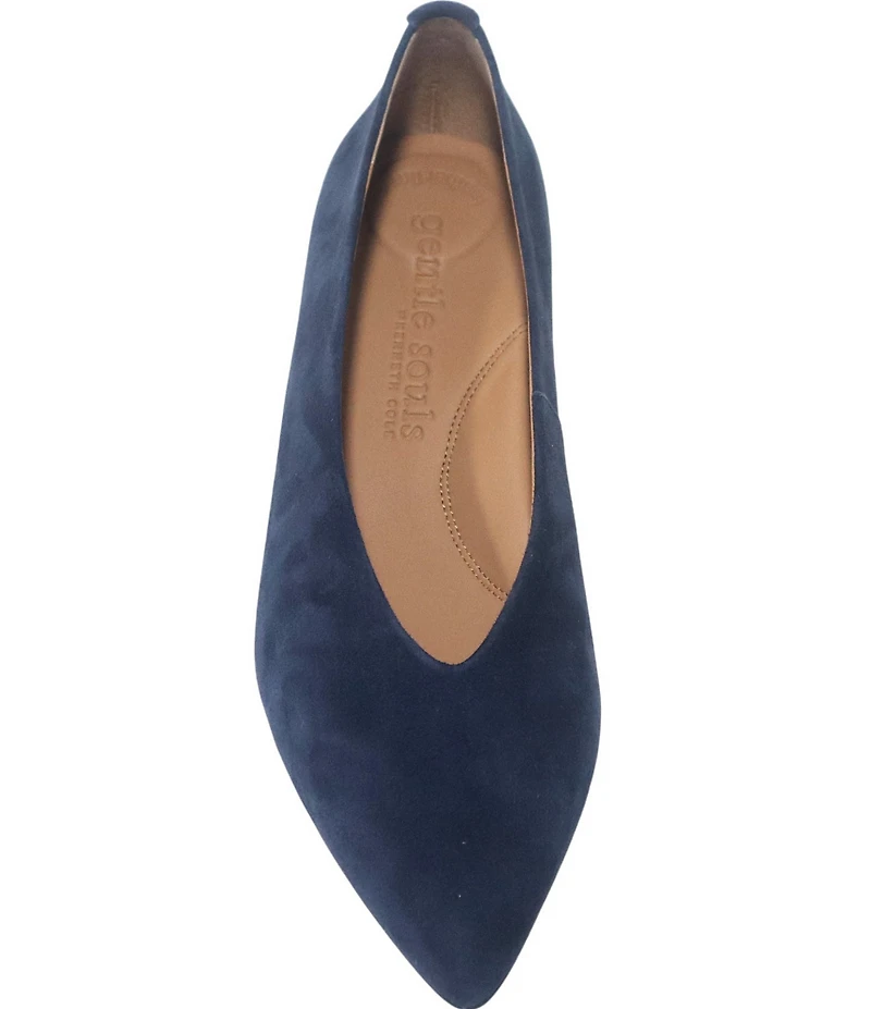Gentle Souls Galleria Suede High Vamp Pumps