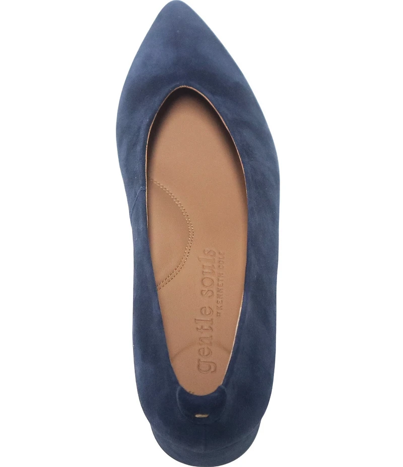 Gentle Souls Galleria Suede High Vamp Pumps