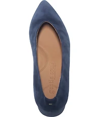 Gentle Souls Galleria Suede High Vamp Pumps