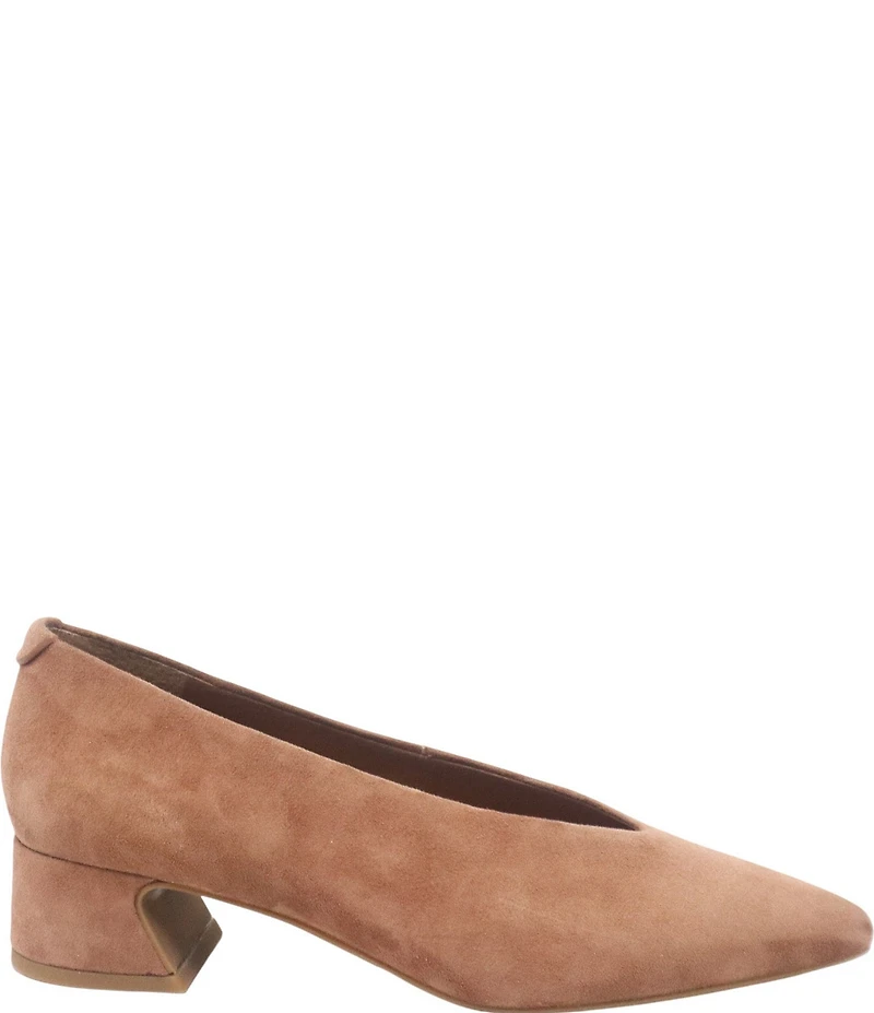 Gentle Souls Galleria Suede High Vamp Pumps