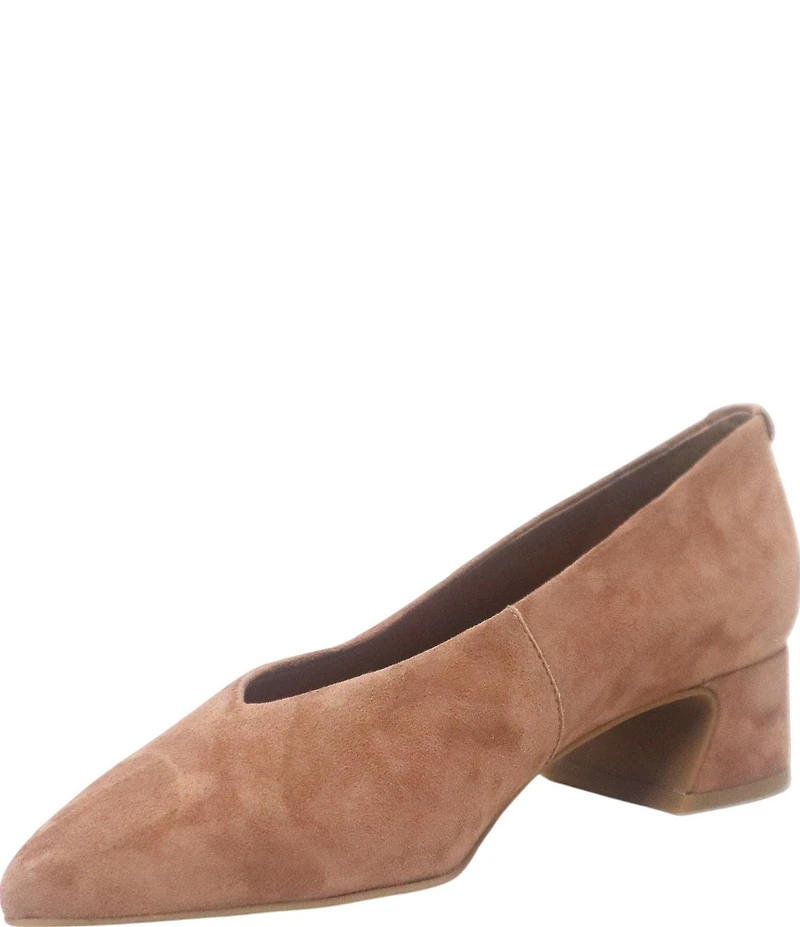 Gentle Souls Galleria Suede High Vamp Pumps