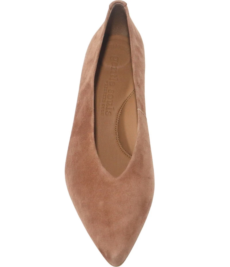 Gentle Souls Galleria Suede High Vamp Pumps