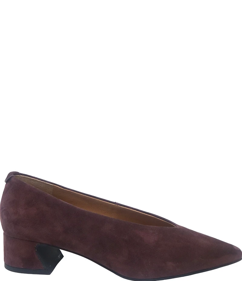Gentle Souls Galleria Suede High Vamp Pumps