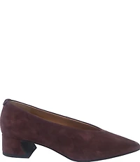 Gentle Souls Galleria Suede High Vamp Pumps