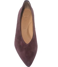 Gentle Souls Galleria Suede High Vamp Pumps