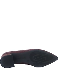 Gentle Souls Galleria Suede High Vamp Pumps
