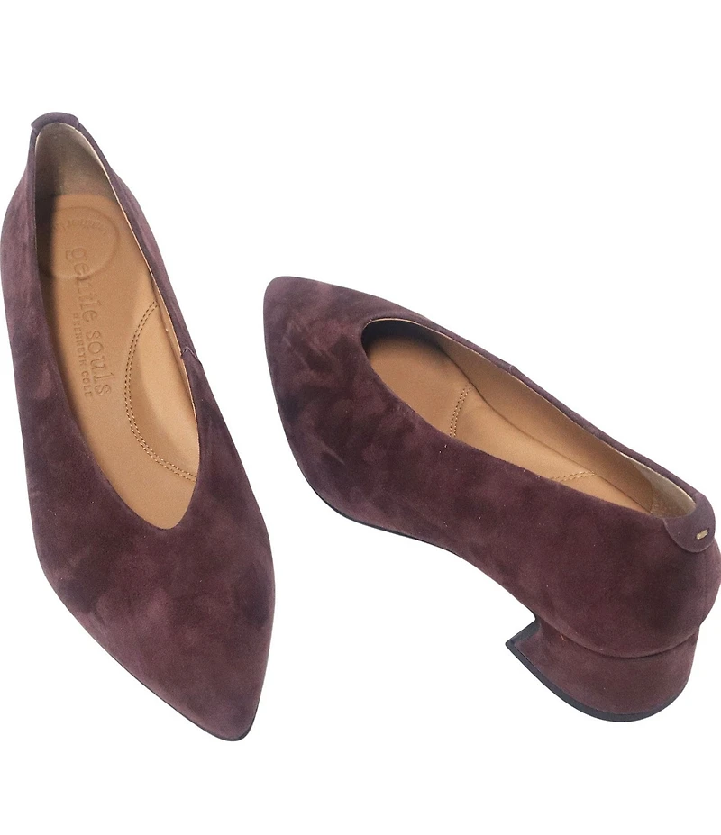 Gentle Souls Galleria Suede High Vamp Pumps
