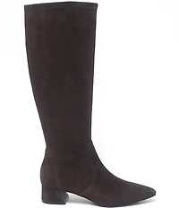 Gentle Souls Gallway Stretch Suede Pointed Toe Tall Boots