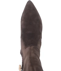 Gentle Souls Gallway Stretch Suede Pointed Toe Tall Boots