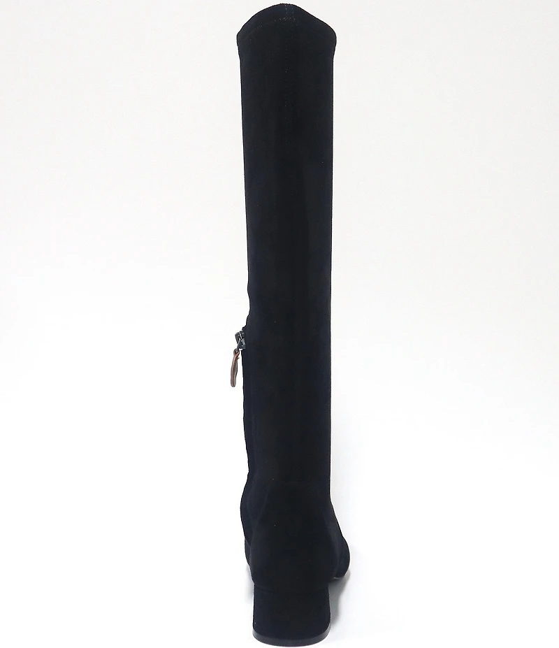 Gentle Souls Gallway Stretch Suede Pointed Toe Tall Boots