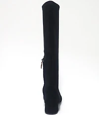 Gentle Souls Gallway Stretch Suede Pointed Toe Tall Boots