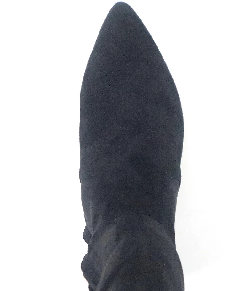 Gentle Souls Gallway Stretch Suede Pointed Toe Tall Boots