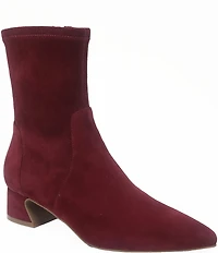 Gentle Souls Gallway Suede Pointed Toe Booties