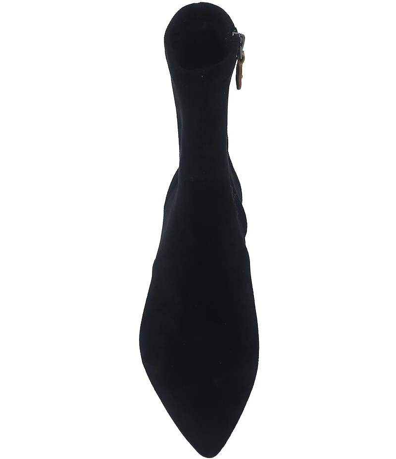 Gentle Souls Gallway Suede Pointed Toe Booties