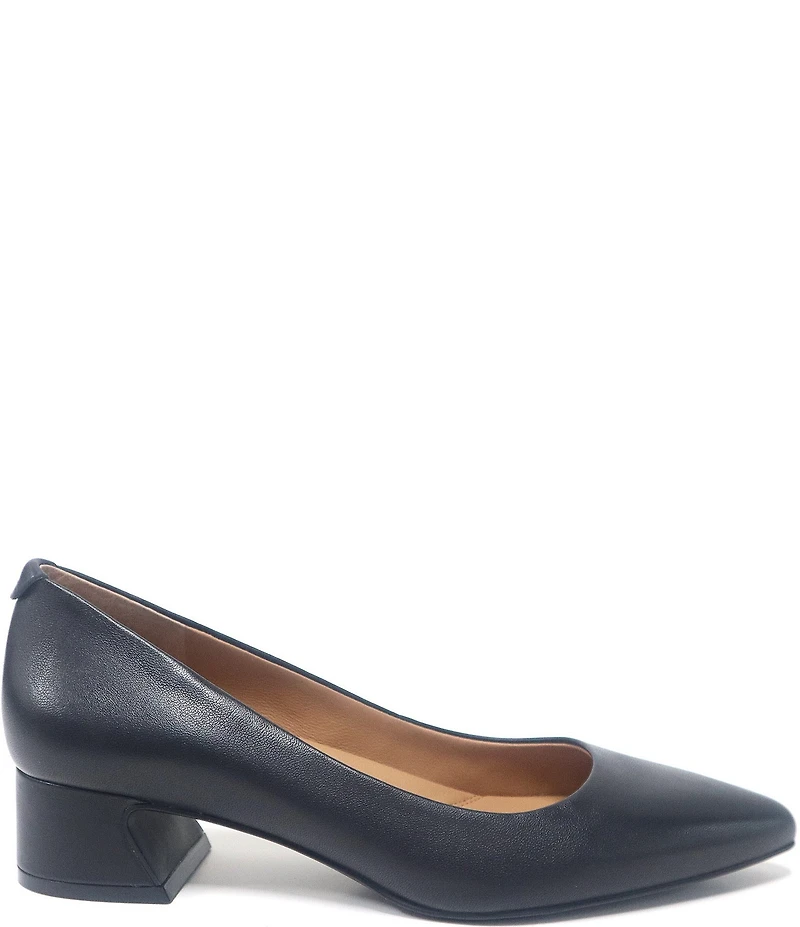 Gentle Souls Gardena Leather Block Heel Pumps