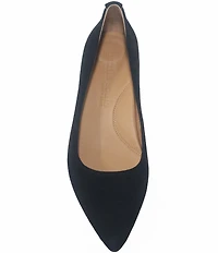 Gentle Souls Gardena Suede Block Heel Pumps