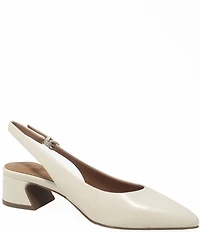 Gentle Souls Georgia Leather Slingback Pumps