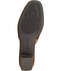 Gentle Souls Kellis Sling Suede Block Heel Pumps