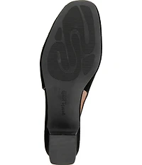 Gentle Souls Kellis Suede Buckled Slingback Pumps