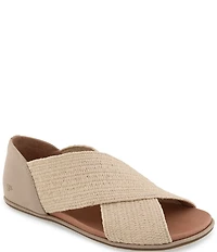Gentle Souls Laniey Elastic Cross Strap Sandals