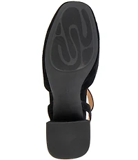 Gentle Souls Lucinda Suede Ankle Strap Pumps