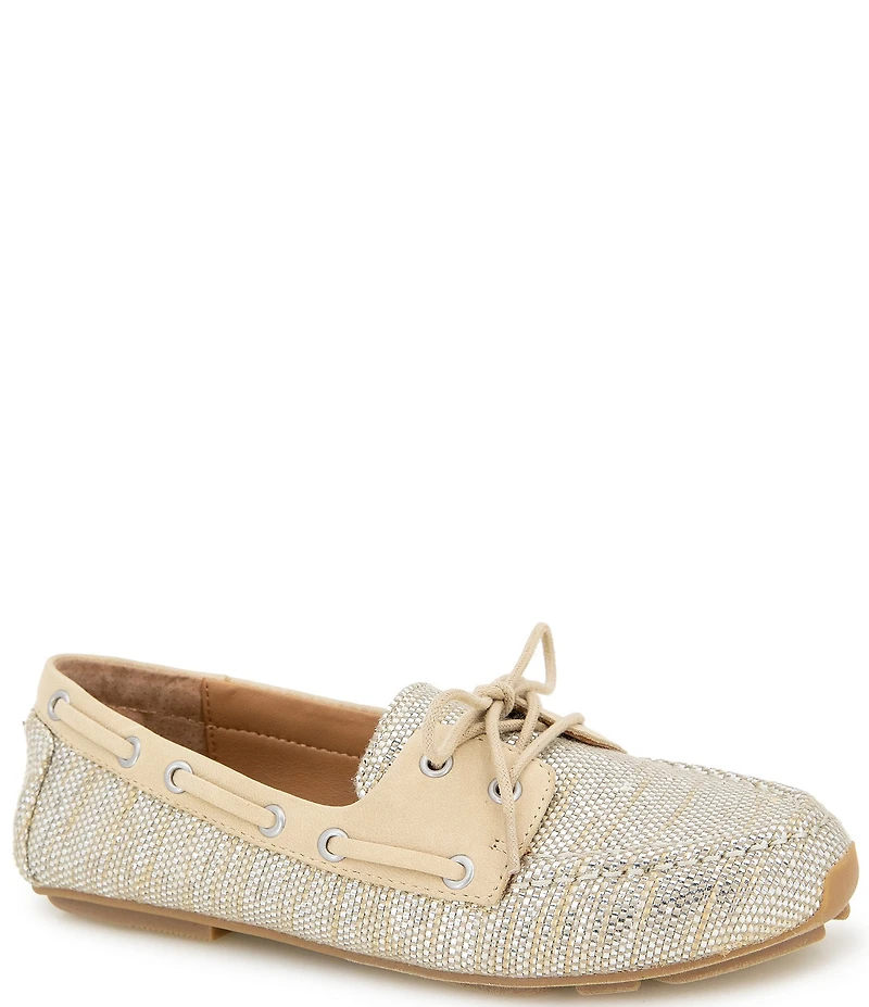 Gentle Souls Marina Fabric Driver Loafers