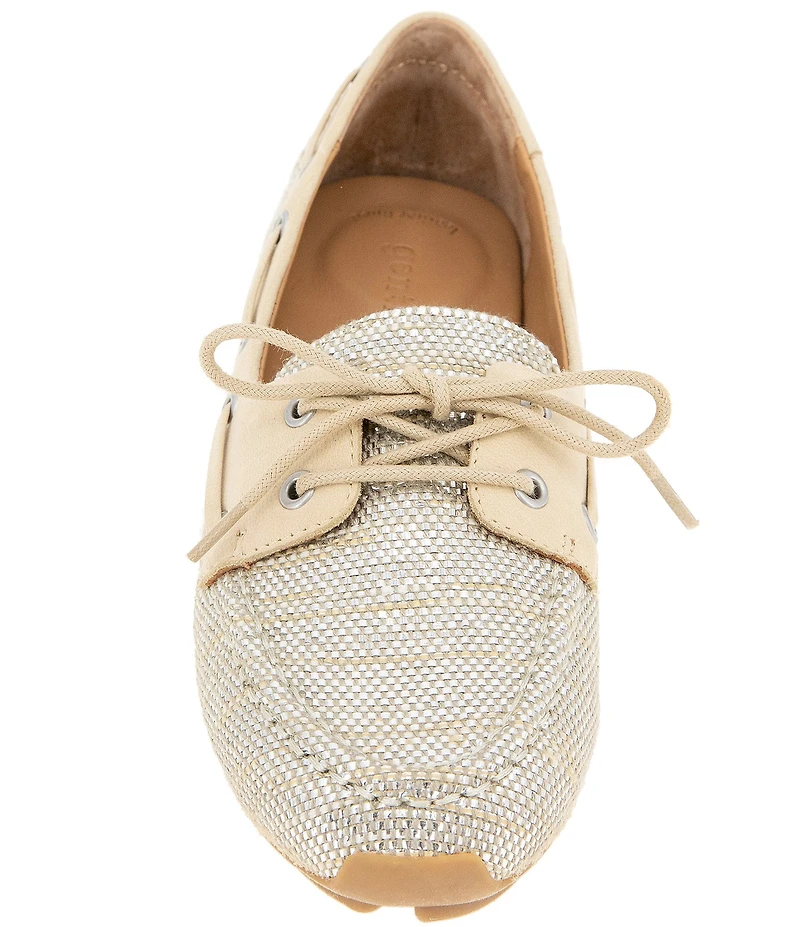 Gentle Souls Marina Fabric Driver Loafers