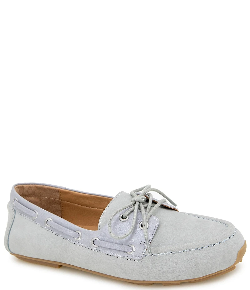 Gentle Souls Marina Suede Driver Loafers