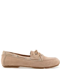 Gentle Souls Marina Suede Driver Loafers