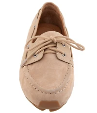 Gentle Souls Marina Suede Driver Loafers