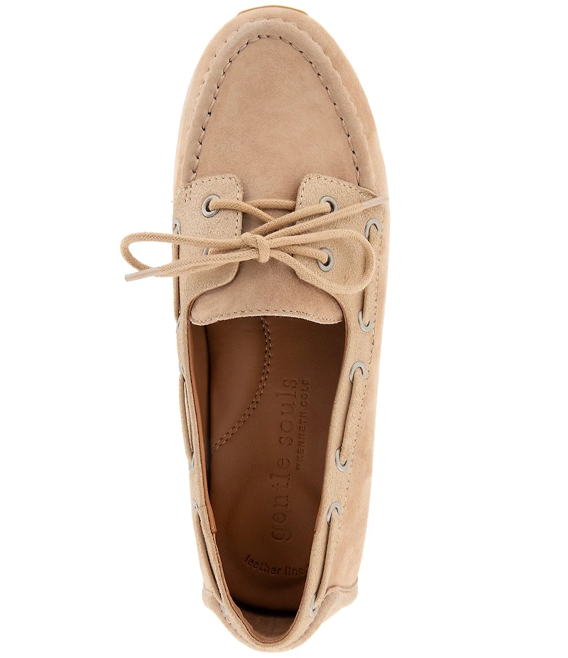 Gentle Souls Marina Suede Driver Loafers