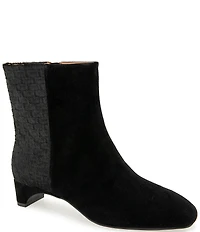 Gentle Souls Nalston Haircalf and Suede Booties