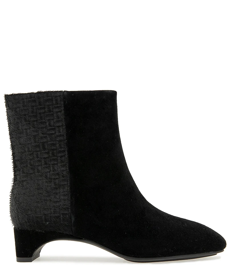 Gentle Souls Nalston Haircalf and Suede Booties